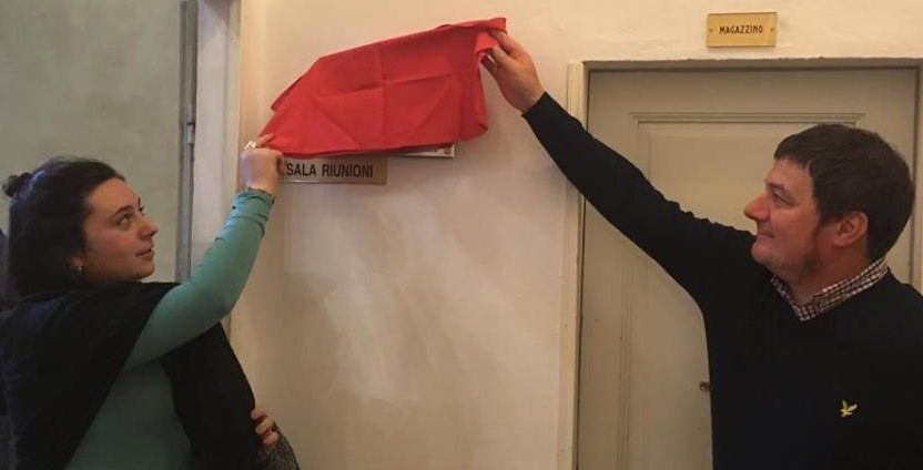 Cgil Poggibonsi: la sala riunioni dedicata a Simone Buccianti FOTO