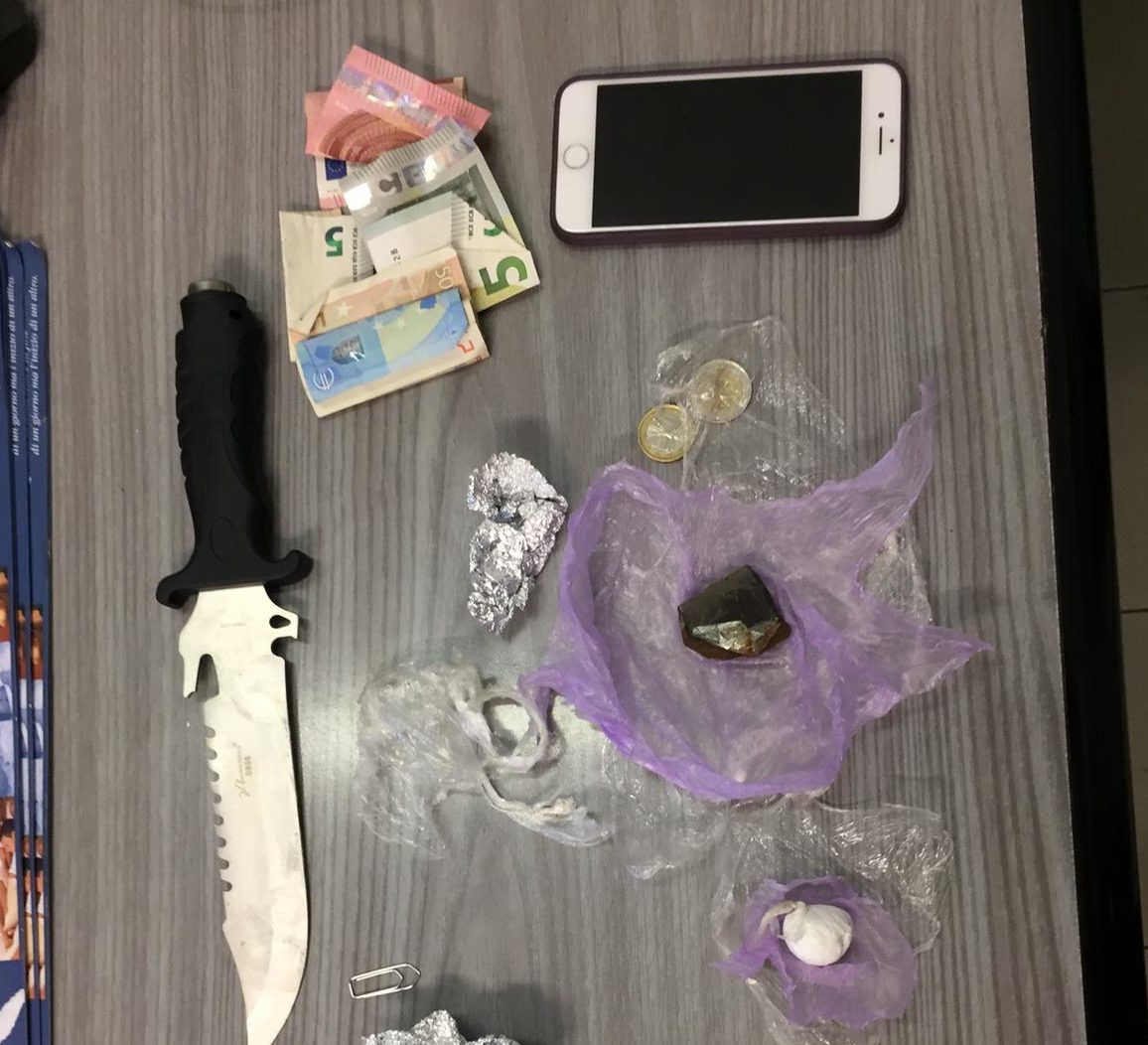 Trentenne di Calenzano arrestato ad Agliana per possesso di cocaina