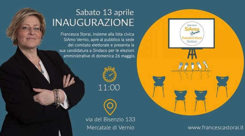Presentazione ufficiale per la candidata Francesca Storai