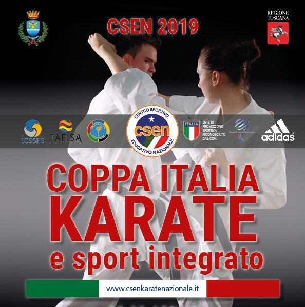 Coppa Italia di Karate Csen al Palaterme di Montecatini