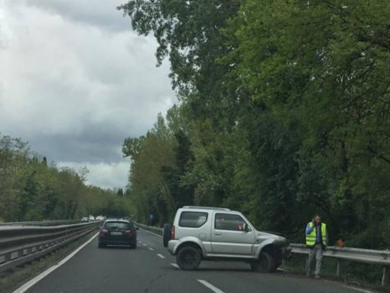 Incidente sul raccordo Siena-Firenze