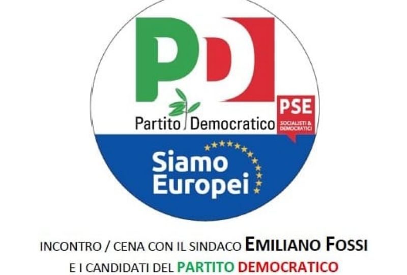 Elezioni europee: a cena con i candidati del Pd