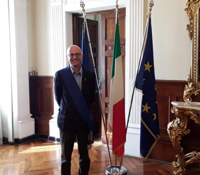 Luca Marmo in visita privata da Papa Francesco