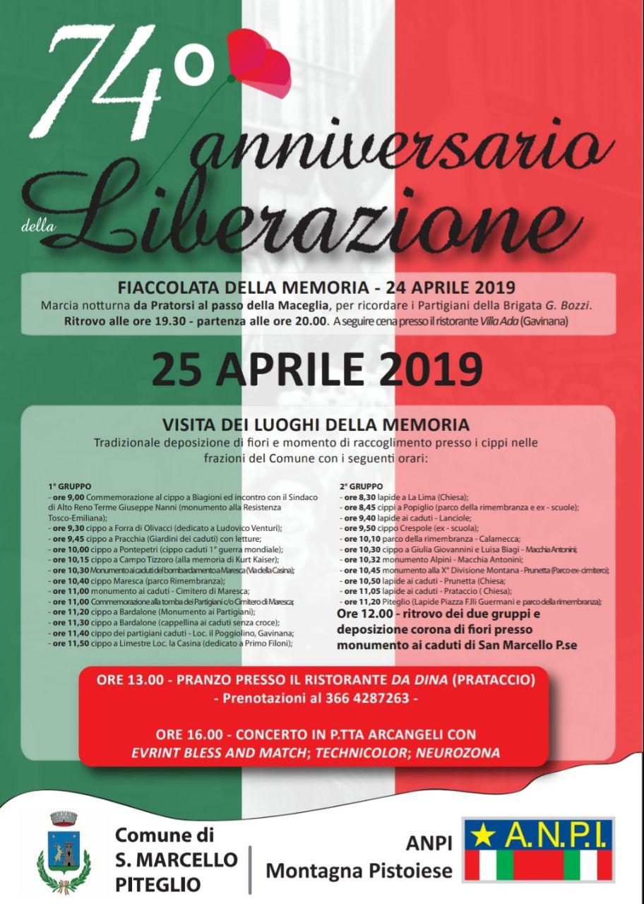 Festa della Liberazione con una fiaccolata e una visita ai luoghi della memoria