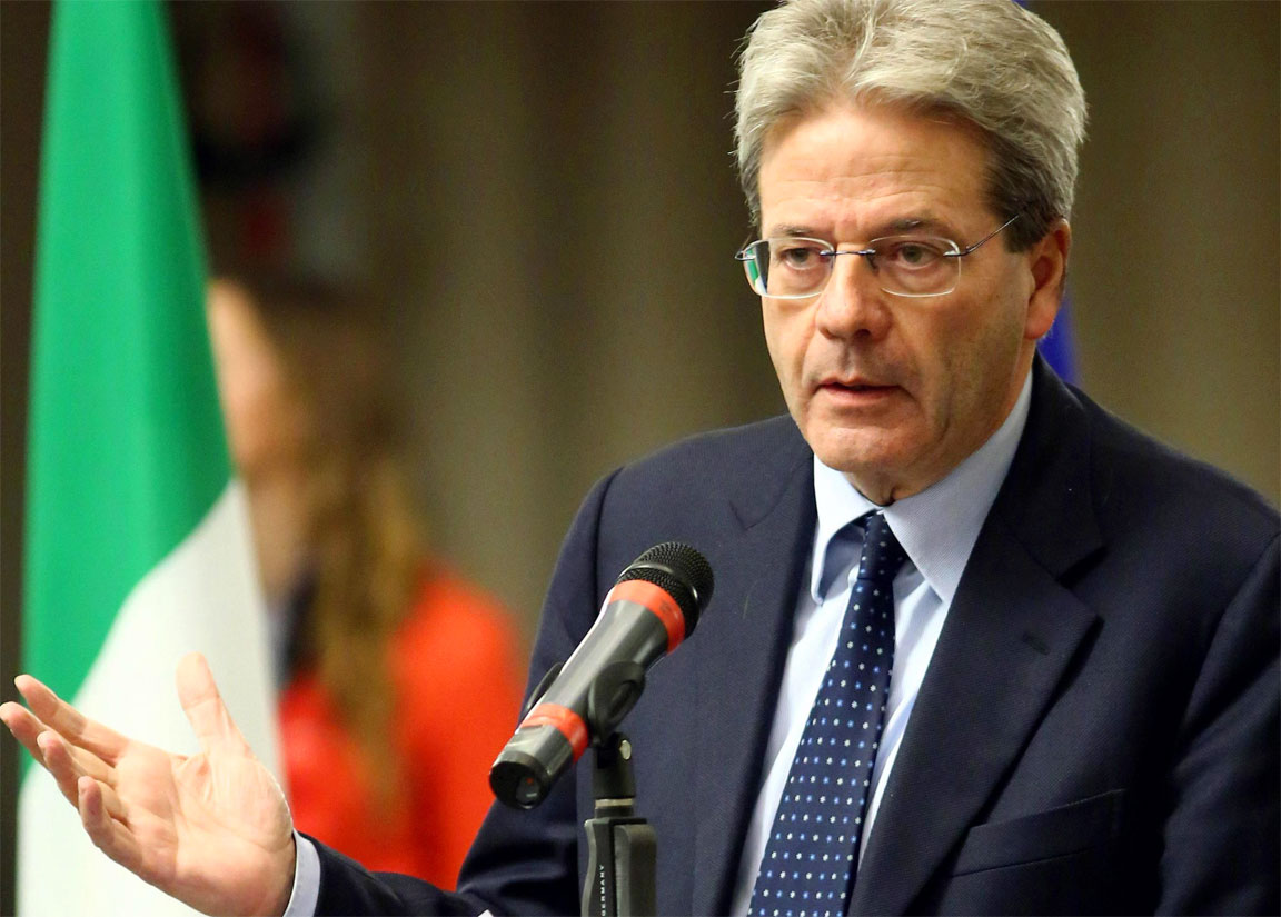 Paolo Gentiloni domani a Prato
