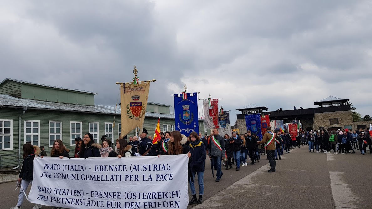 Viaggio della memoria a Ebensee con 8 studenti dalla val di Bisenzio
