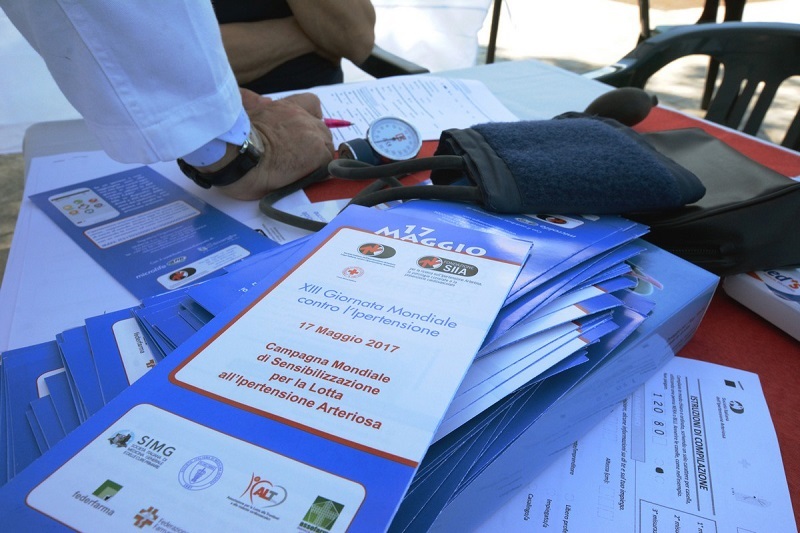 Giornata contro l’ipertensione domenica in piazza Duomo a Pistoia