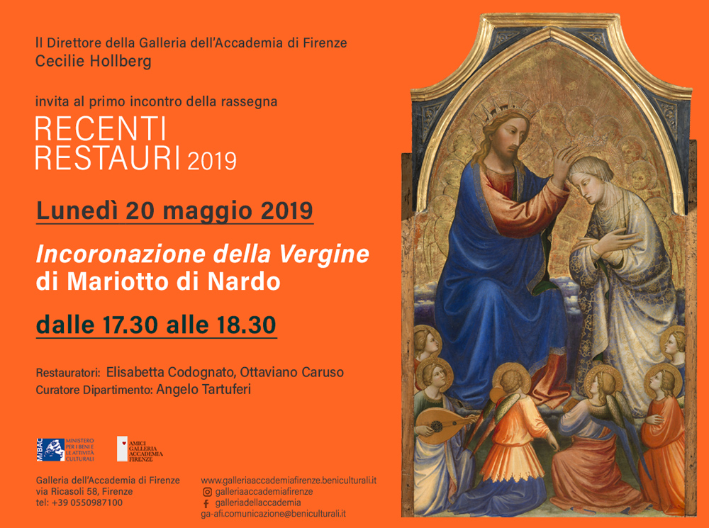 Galleria dell’Accademia di Firenze: al via il secondo ciclo di conferenze sul restauro
