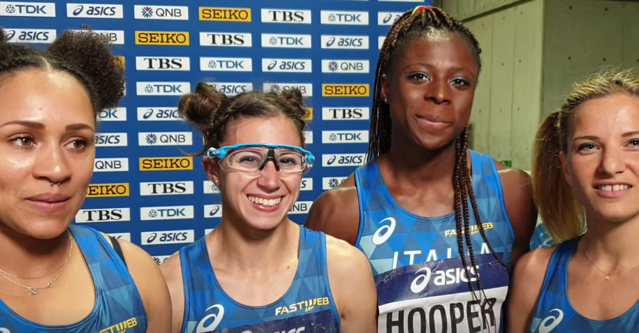Atletica leggera: le azzurre 4×100 si qualificano ai Mondiali VIDEO