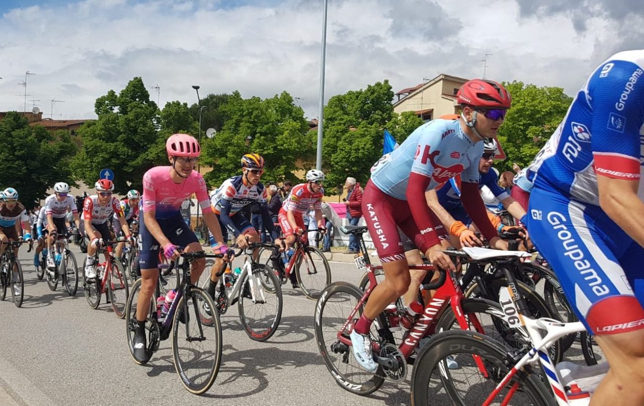 Giro d’Italia Montespertoli. Il passaggio della tappa VIDEO