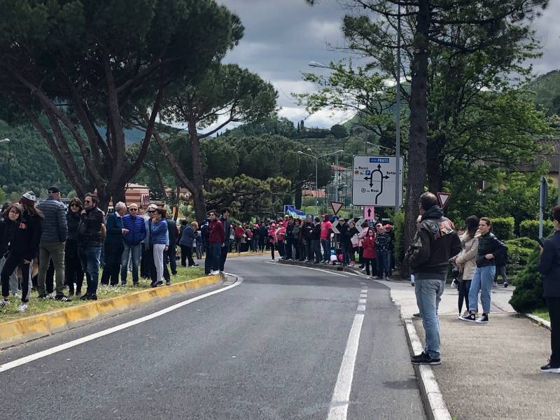 Giro d’Italia: il passaggio a Vaiano IL VIDEO