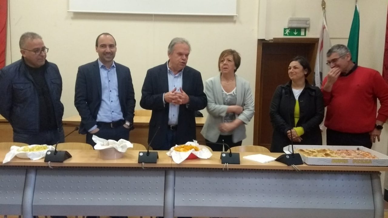Il saluto del sindaco Lorenzini ai dipendenti e il ringraziamento ai cittadini