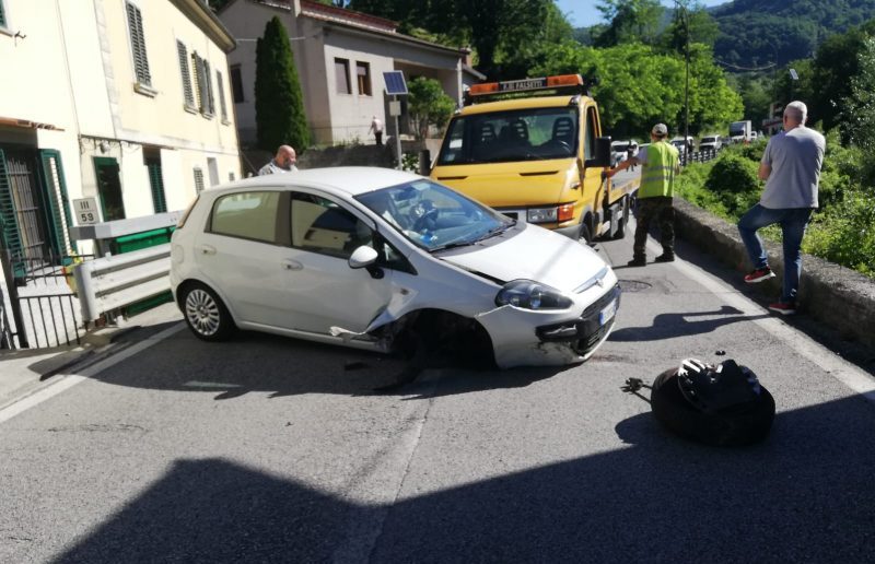 Incidente stradale a Terrigoli