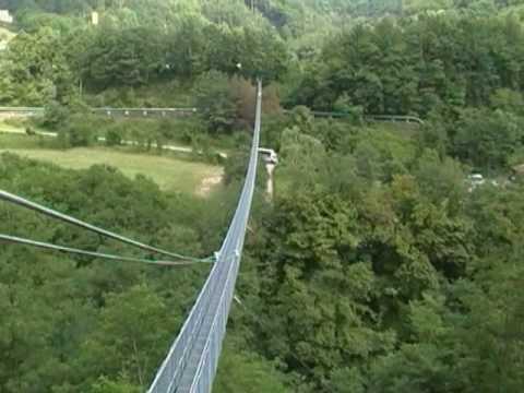 Il ponte sospeso di San Marcello Pistoiese protagonista di “Freedom – Oltre il confine” su Rete 4