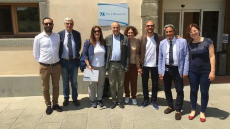 La Giunta campigiana fa tappa a Villa Donatello