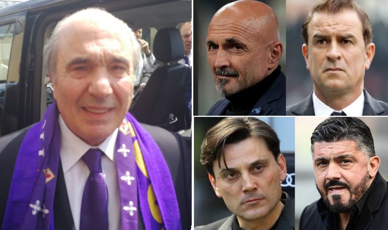 Spalletti, Semplici, Gattuso o Montella per la panchina della Viola?