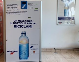 Primo eco-compattatore di bottiglie di plastica targato Esselunga