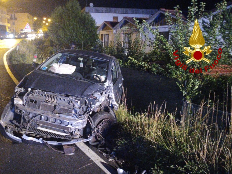 Frontale sulla Sr 325: LE FOTO DELL’INCIDENTE