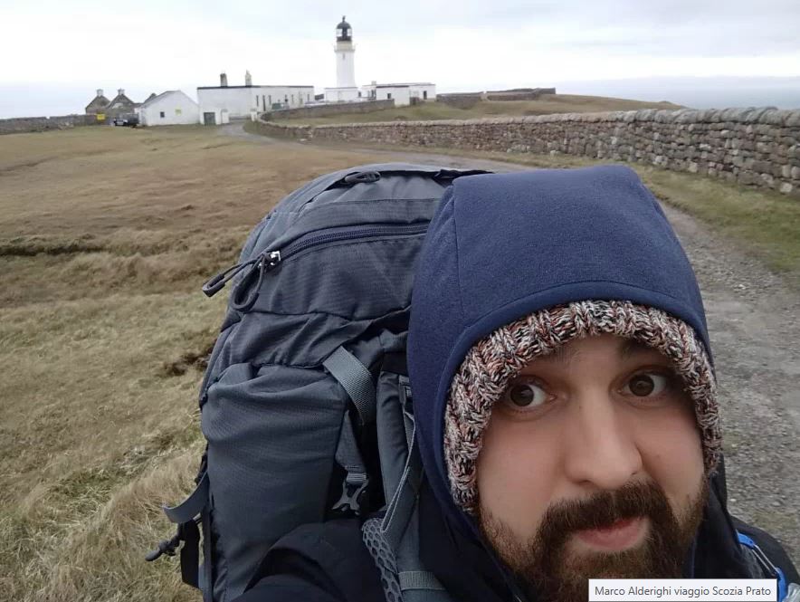 Il viaggio di Marco dalla Scozia a Prato a piedi