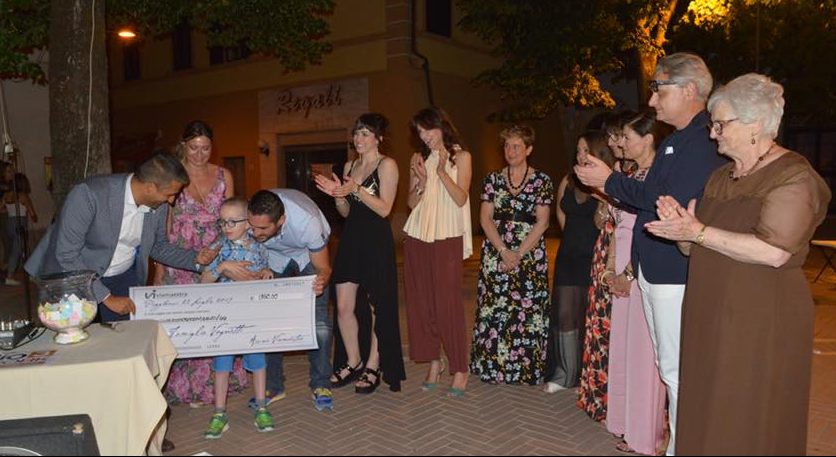 Cena di Gala Viamaestra, donati in beneficenza 1800 euro