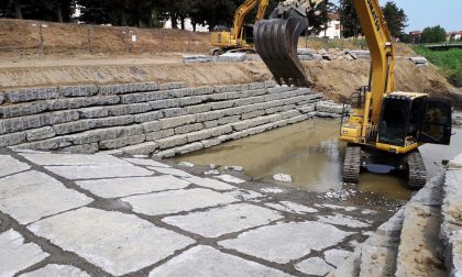 Lavori Consorzio di Bonifica Poggibonsi, interventi sulla stabilità di fondo dello Staggia