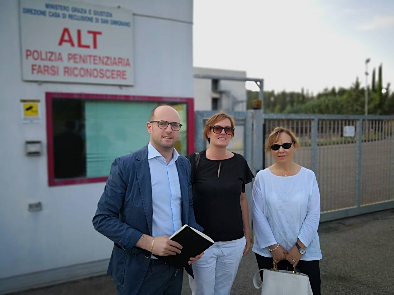 Carcere di Ranza, ieri la visita di Marrucci, Cenni e Morbis VIDEO