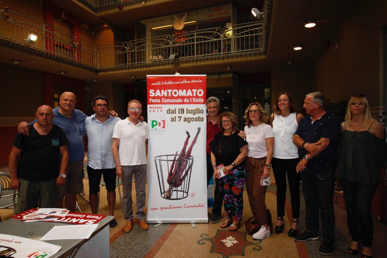 Pd, torna a Santomato la festa comunale de l’Unità