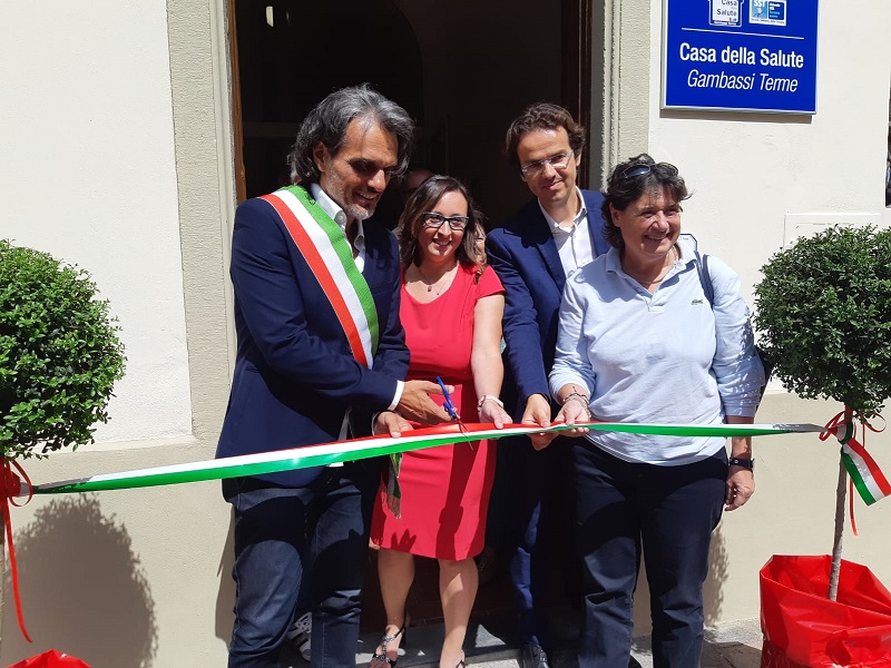 Casa della salute Gambassi inaugurata dall’assessore regionale Saccardi