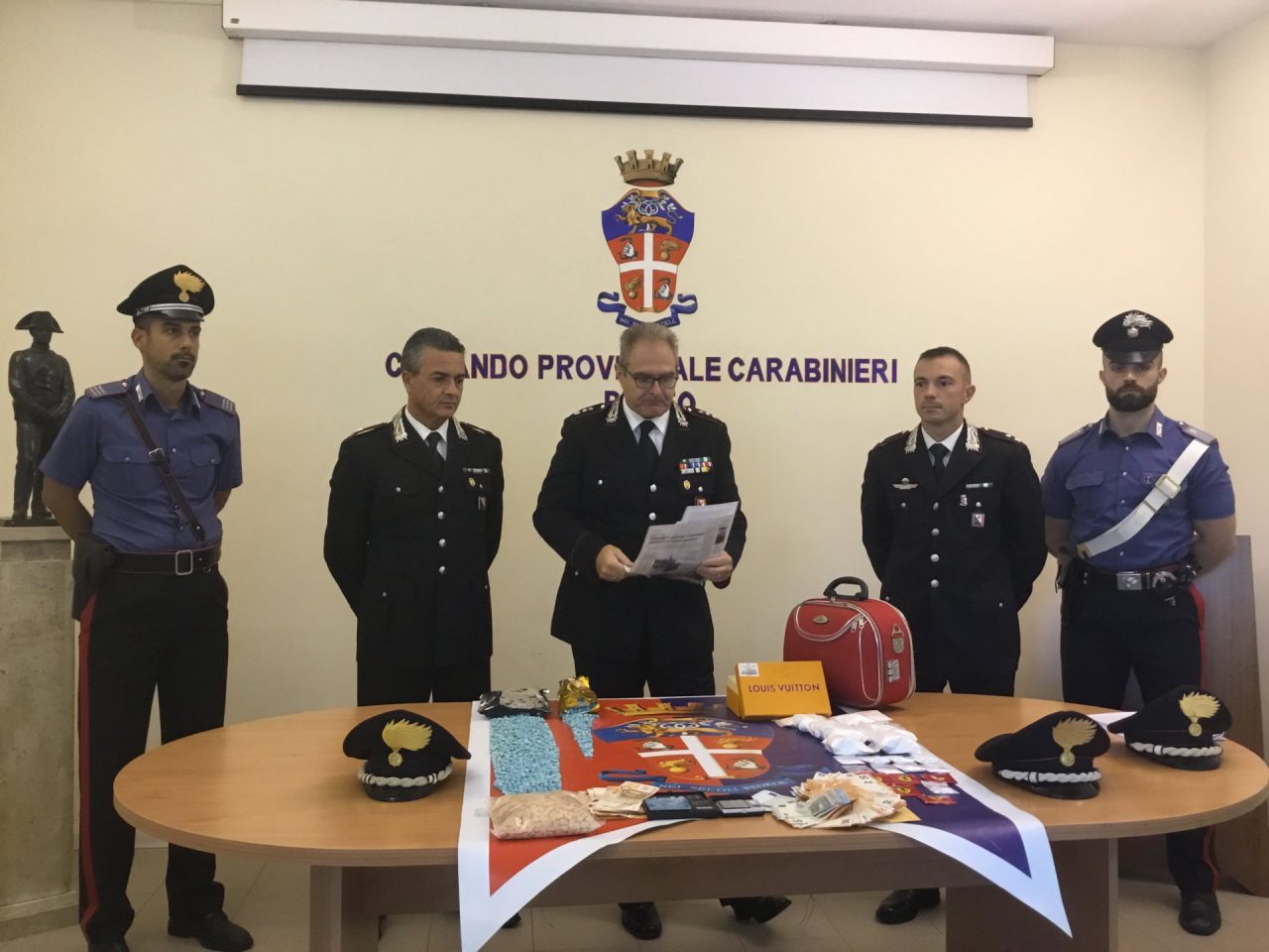 Traffico di stupefacenti: grosso arresto dei carabinieri