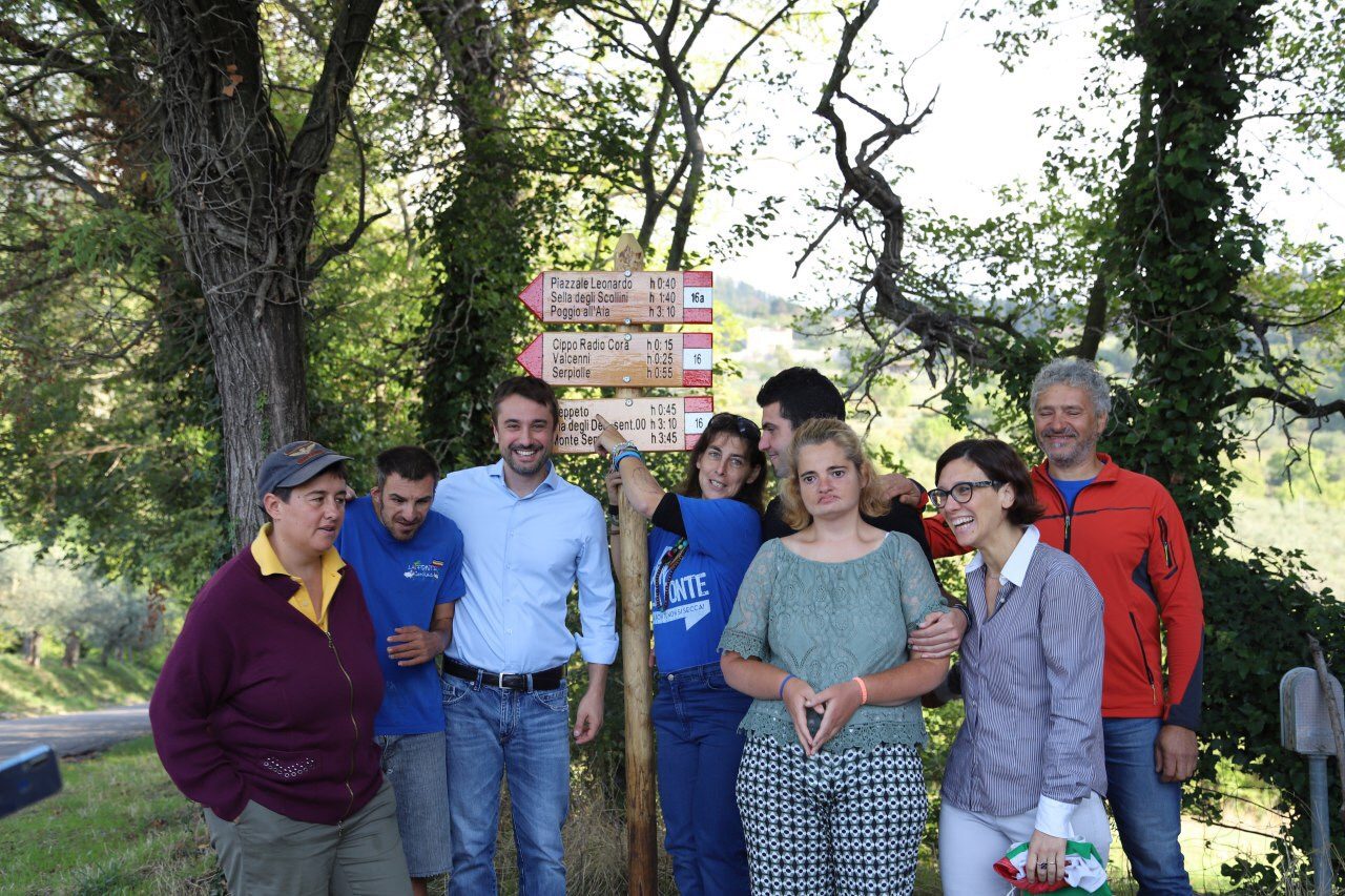 Monte Morello, inaugurati i nuovi sentieri a Cercina