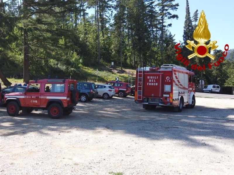 Disperso sul Monte Morello: vigili del fuoco lo hanno ritrovato