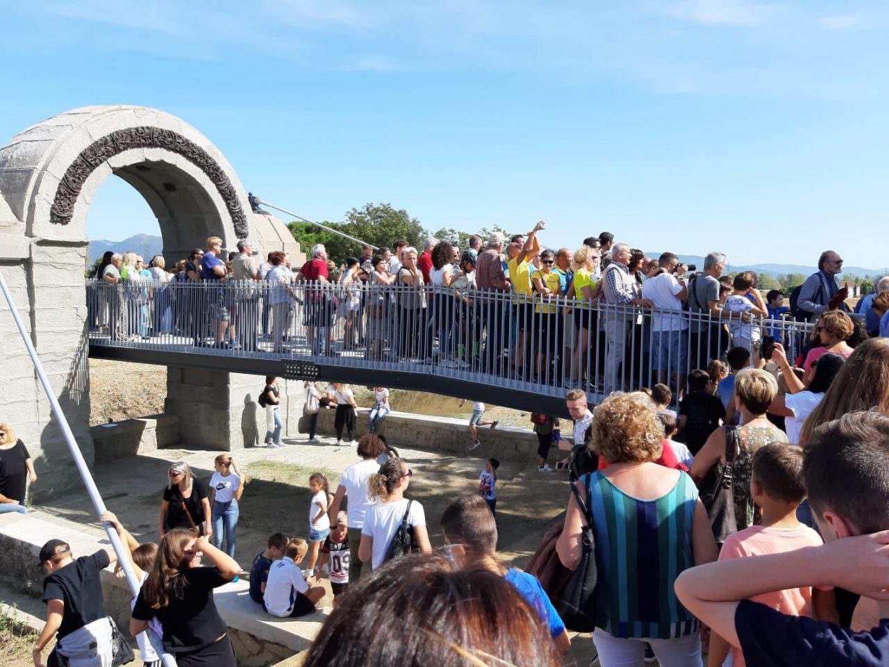 Inaugurato il ponte Manetti: grande festa a Poggio a Caiano – LE FOTO