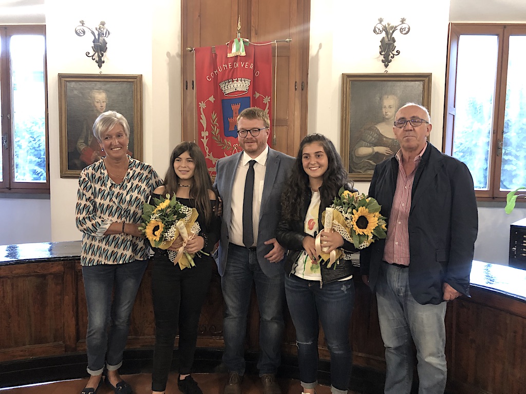 Successo scolastico: Vernio premia Elena e Teresa – IL VIDEO