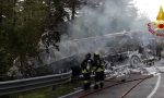 Incendio ad un bus turistico a Castellina in Chianti