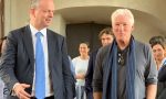 Richard Gere in visita agli Uffizi