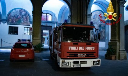 Incendio nella notte all'ospedale