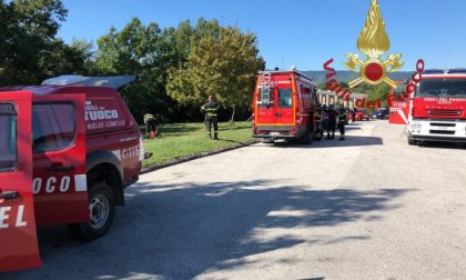 Disperso a Bilancino, Vigili del Fuoco in azione