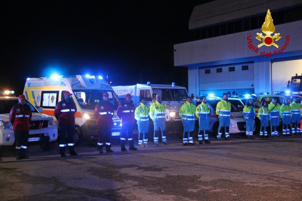 Vigili del fuoco morti ad Alessandria: la solidarietà delle altre associazioni: GUARDA VIDEO E GALLERY