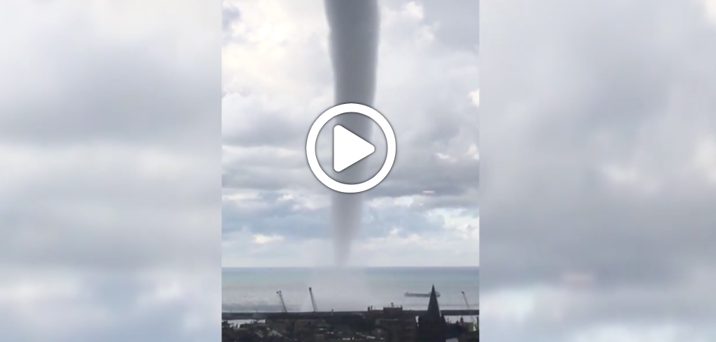 Tromba d’aria a Genova VIDEO