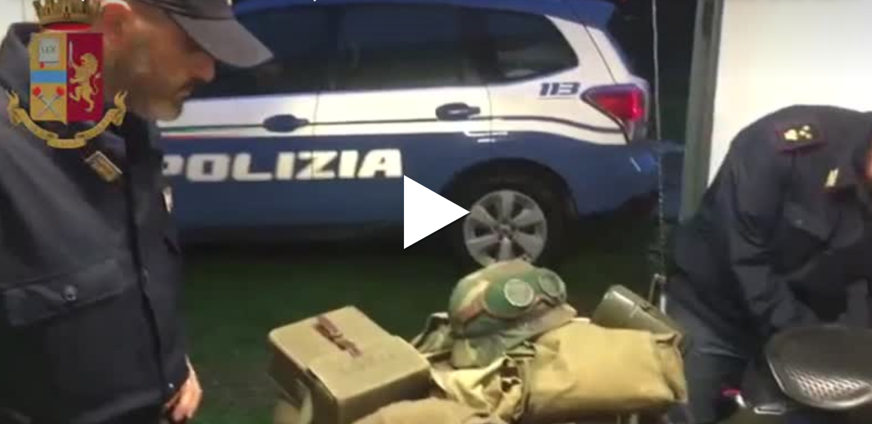 Maxi operazione di Polizia: indagati eversivi di destra FOTO E VIDEO