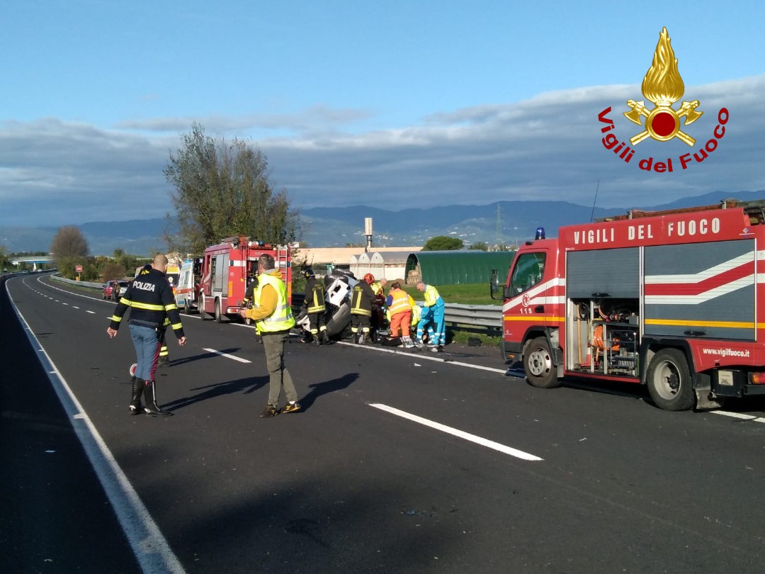 Incidente in autostrada A11