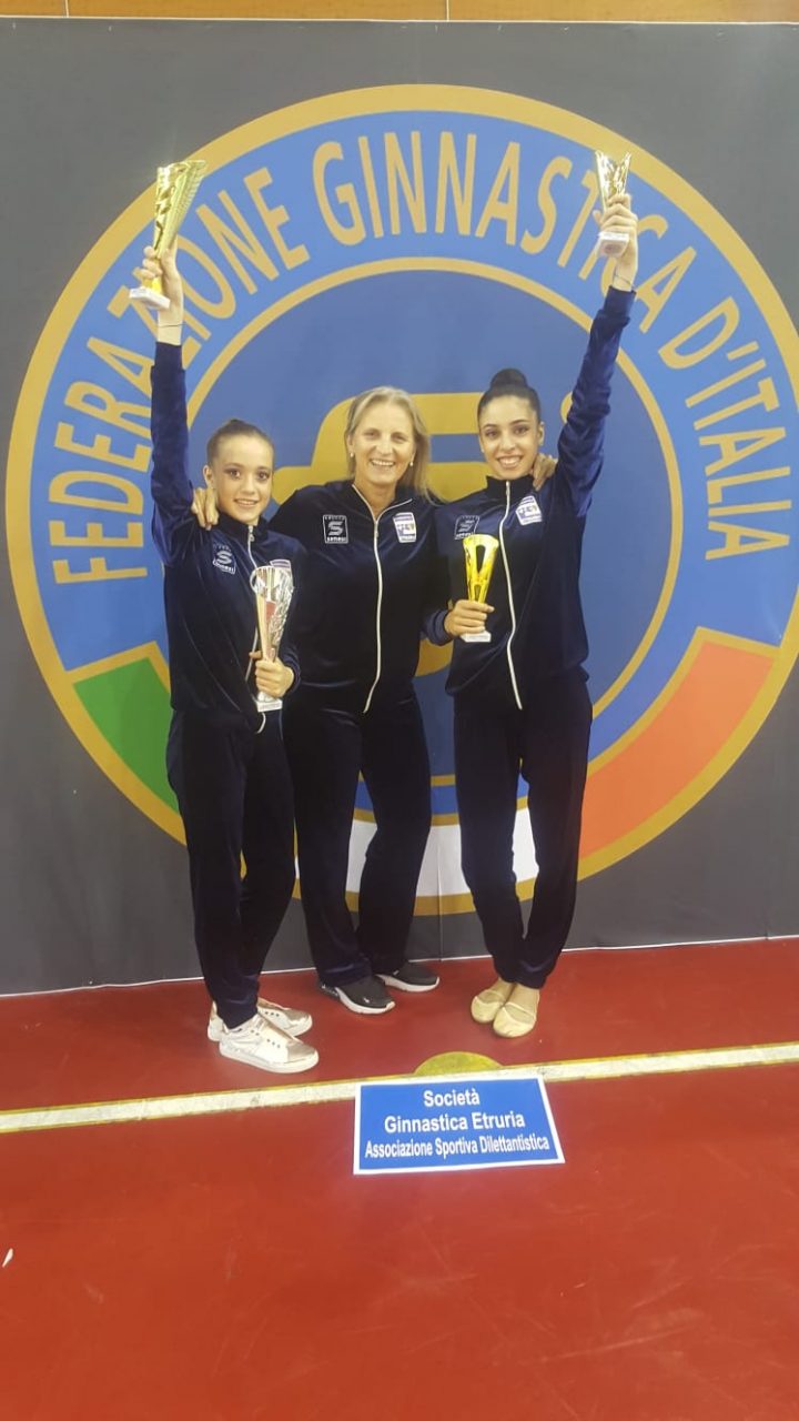 Ginnastica ritmica, Montemurlo sul podio ai campionati interregionali di Campobasso