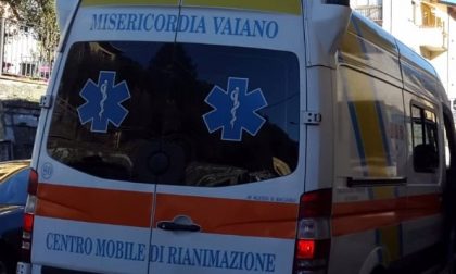 Incidente a Vernio: cade dalla bici portato in ospedale