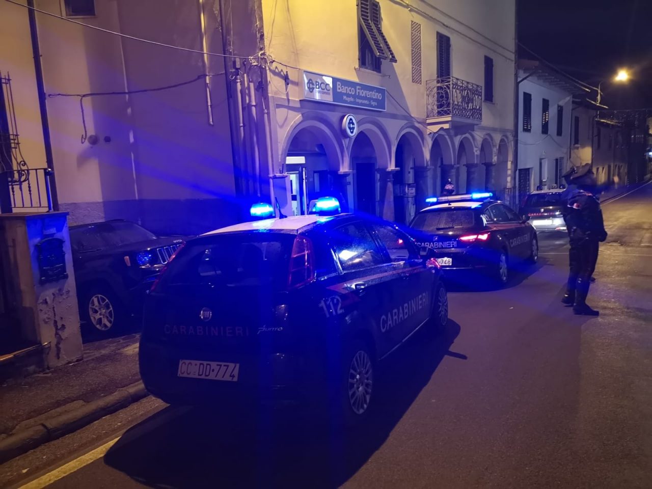 Furto da 10mila euro alla filiale del Banco fiorentino a Malmantile