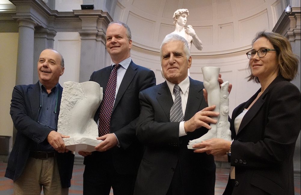 Uffizi: percorso tattile ispirato al David e “borsa antistress” in Galleria