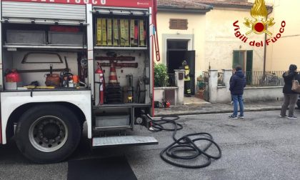 Incendio in un appartamento a Prato