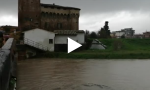 Maltempo e pioggia: via Tosca Fiesoli a Campi allagata VIDEO