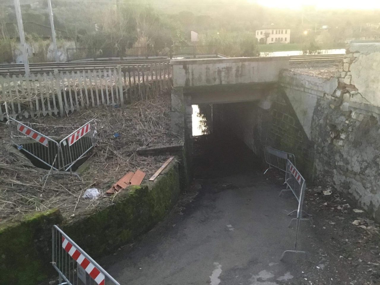 Signa: chiuso l’accesso la sottopasso pedonale di via Cavalcanti