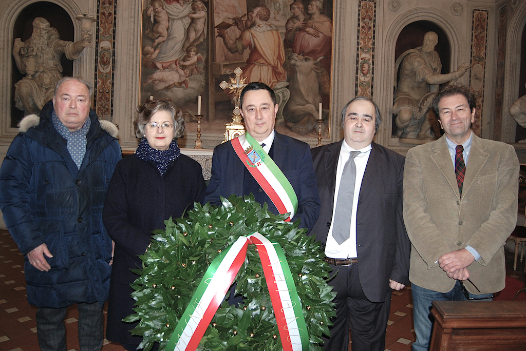 Omaggio alla tomba di Lorenzo Bartolini a Firenze