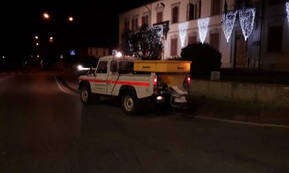 Rischio ghiaccio, sulle strade mezzi spargisale in azione